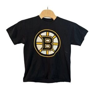Boston Bruins Milan Lucic 17 NHL Hockey T-Shirt Black Mens Large L Fan Gear